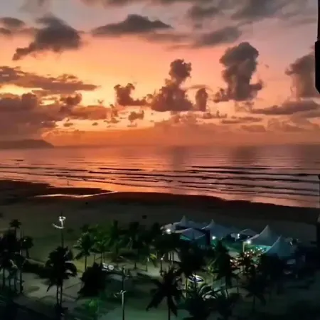 Apartamento Em Frente Ao Mar Praia Grande  Exterior foto